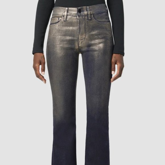 Hudson High-Rise Bootcut OMBRE FOIL  Jeans - Picture 6 of 16